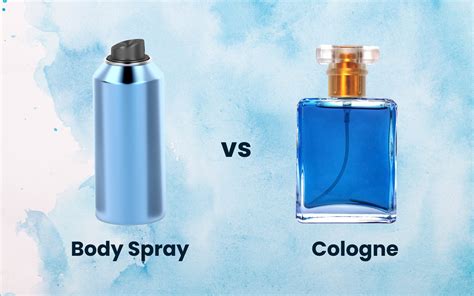 perfume body spray vs deodorant